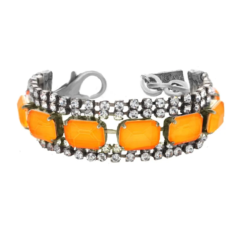 Jolee Bracelet In Electric Orange