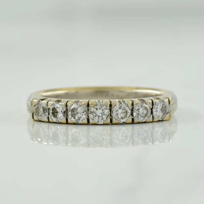 Seven Stone Diamond Ring | 0.42ctw | SZ 6.25 |