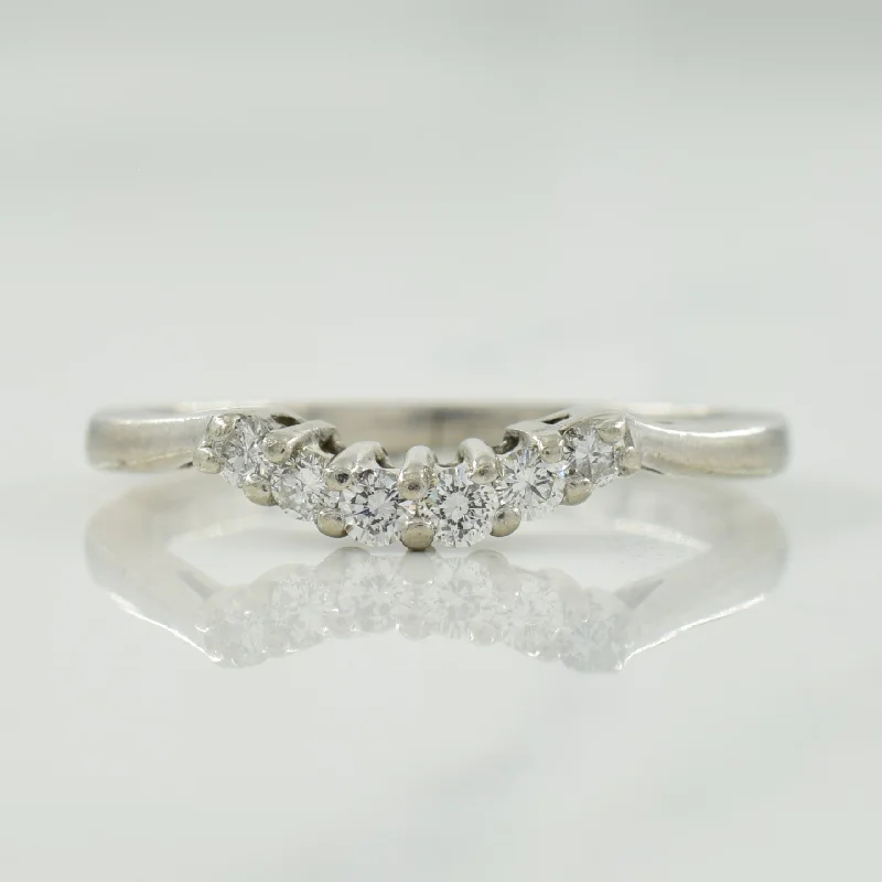 Platinum Diamond Basket Ring | 0.14ctw | SZ 4.25 |