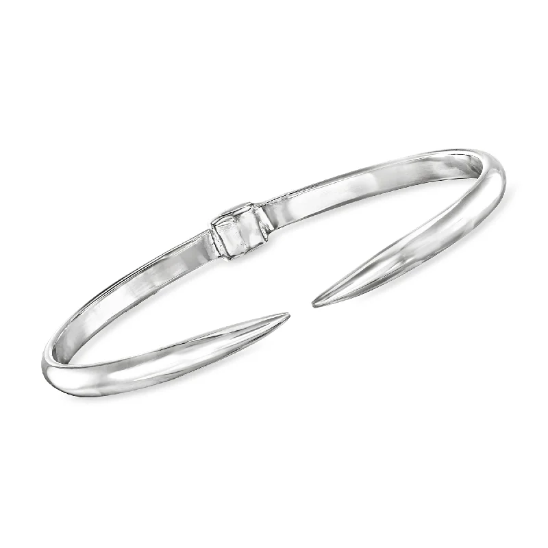 Ross-Simons Sterling Silver Tapered-End Cuff Bracelet