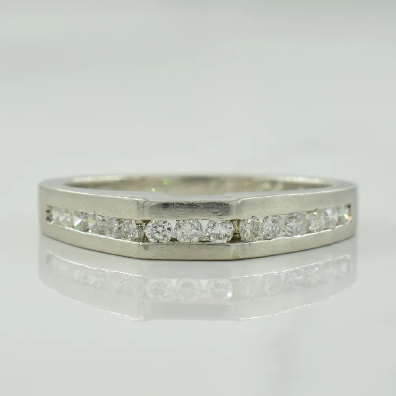 Channel Set Diamond Ring | 0.30ctw | SZ 6.75 |