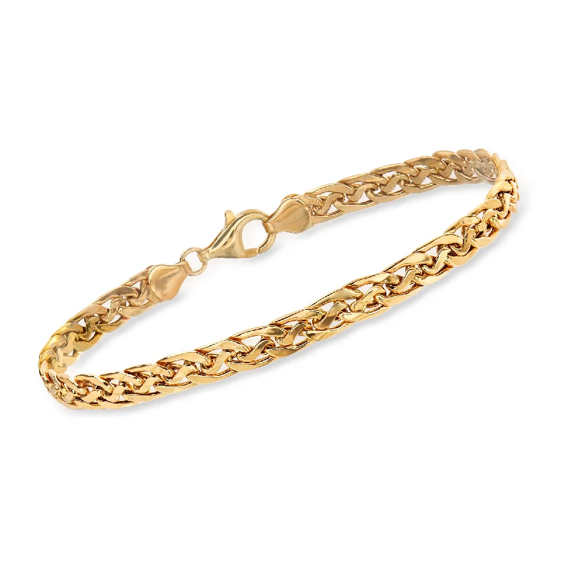 Ross-Simons 14kt Yellow Gold Link Bracelet