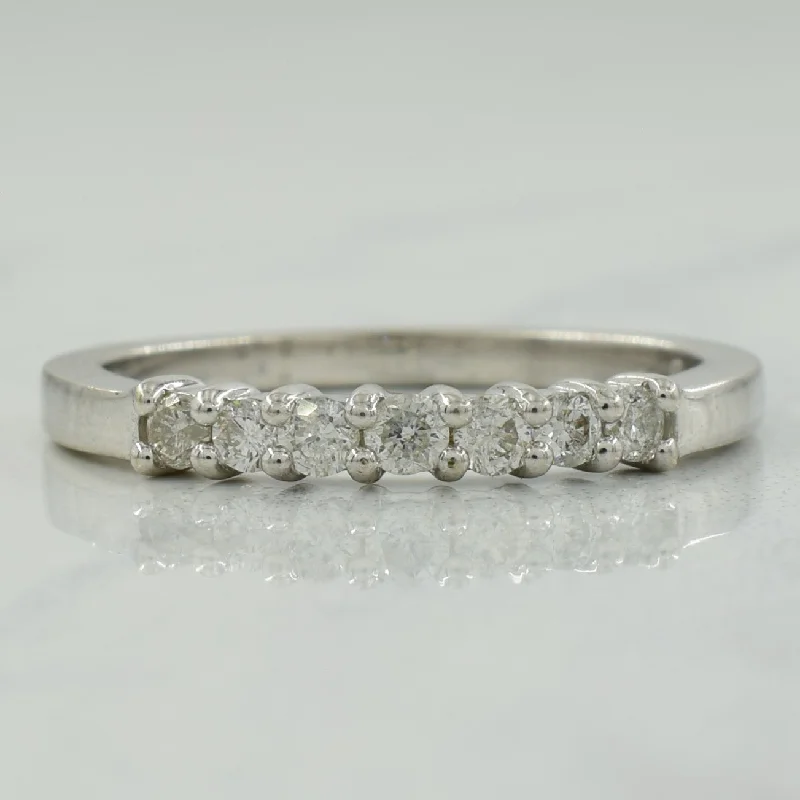 Seven Stone Diamond Ring | 0.20ctw | SZ 6.25 |