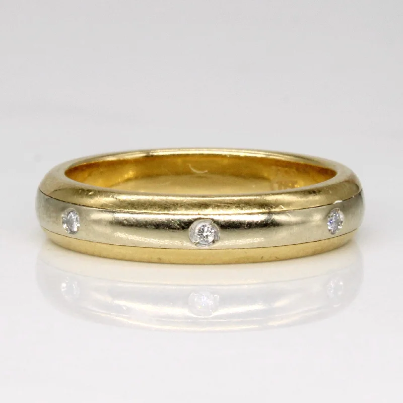 Flush Set Diamond Ring | 0.07ctw | SZ 6 |