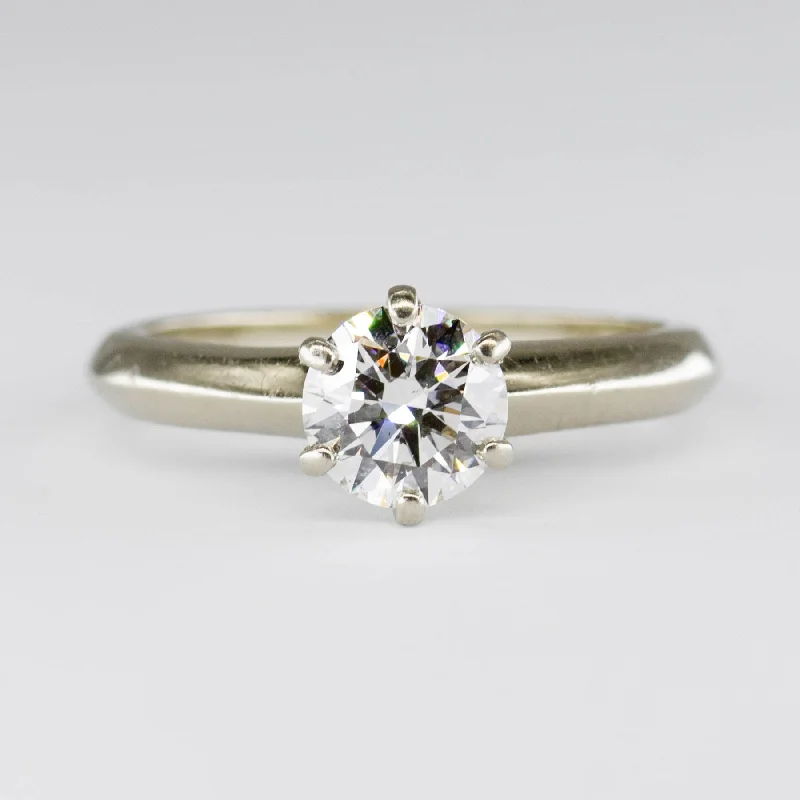 GIA Certified Diamond Solitaire | 0.79 ct VS2 F | 7.25