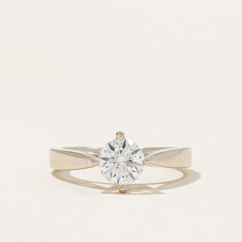 Canadian Diamond 18k Solitaire | 1.00 ct| SZ 6.25