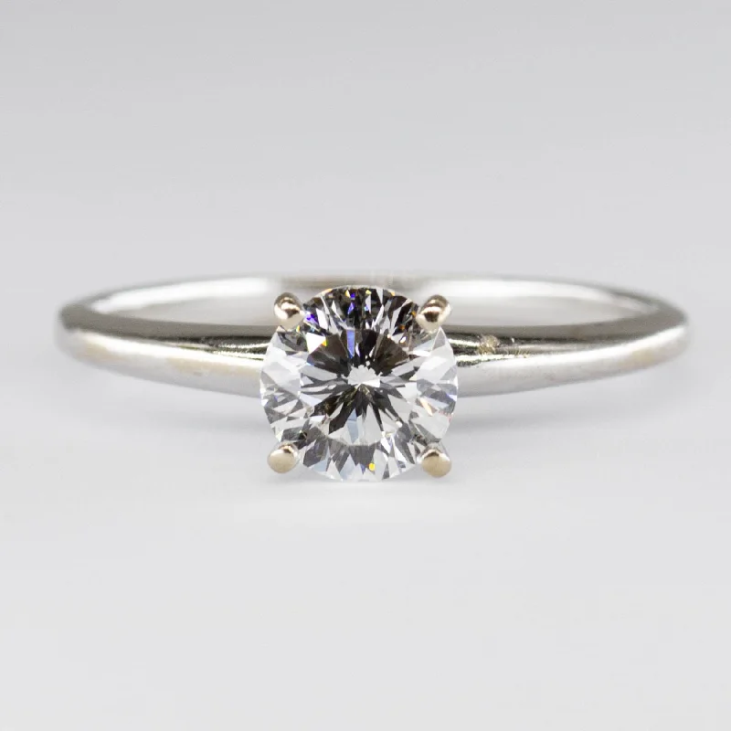 Canadian Certified Diamond Solitaire | 1.00 ct VS2 H | 7.5